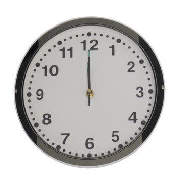 Wall Clock Speaker Camera Front View