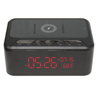 Wireless Charger Clock Speaker