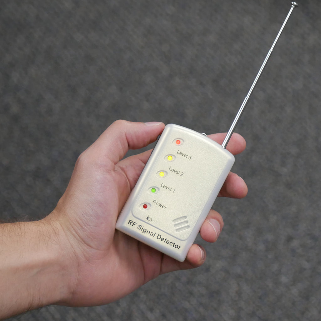 SG-1 Personal RF Detector in Use