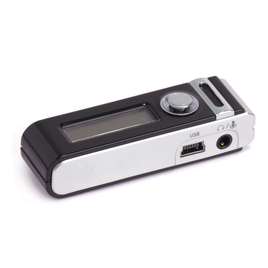 Micro Stick Voice Activated Audio Recorder Side View